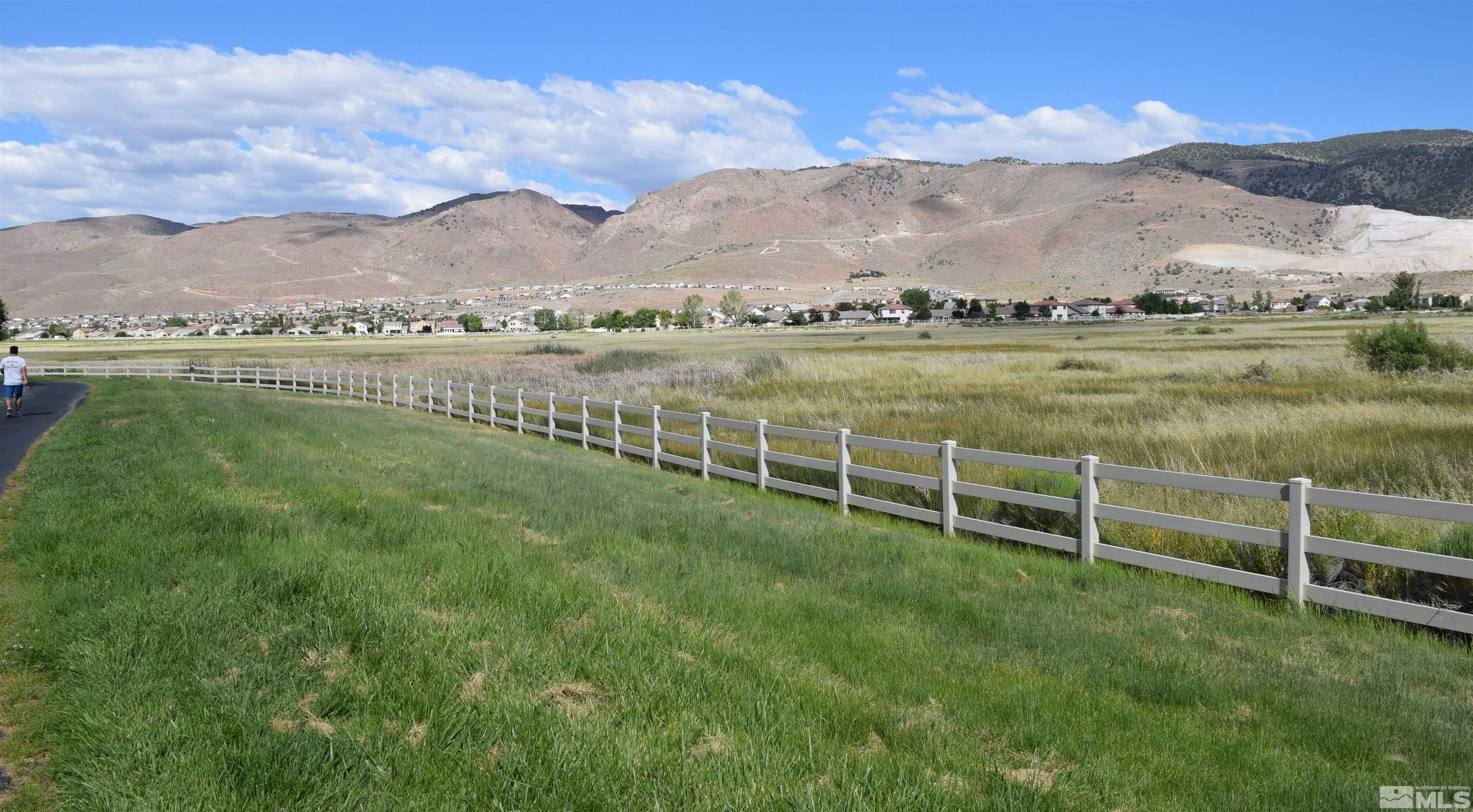 1880 Dark Horse Road, Unit A Reno, NV 89521 - Photo 19 of 20 a view of a lake with a mountain in the background