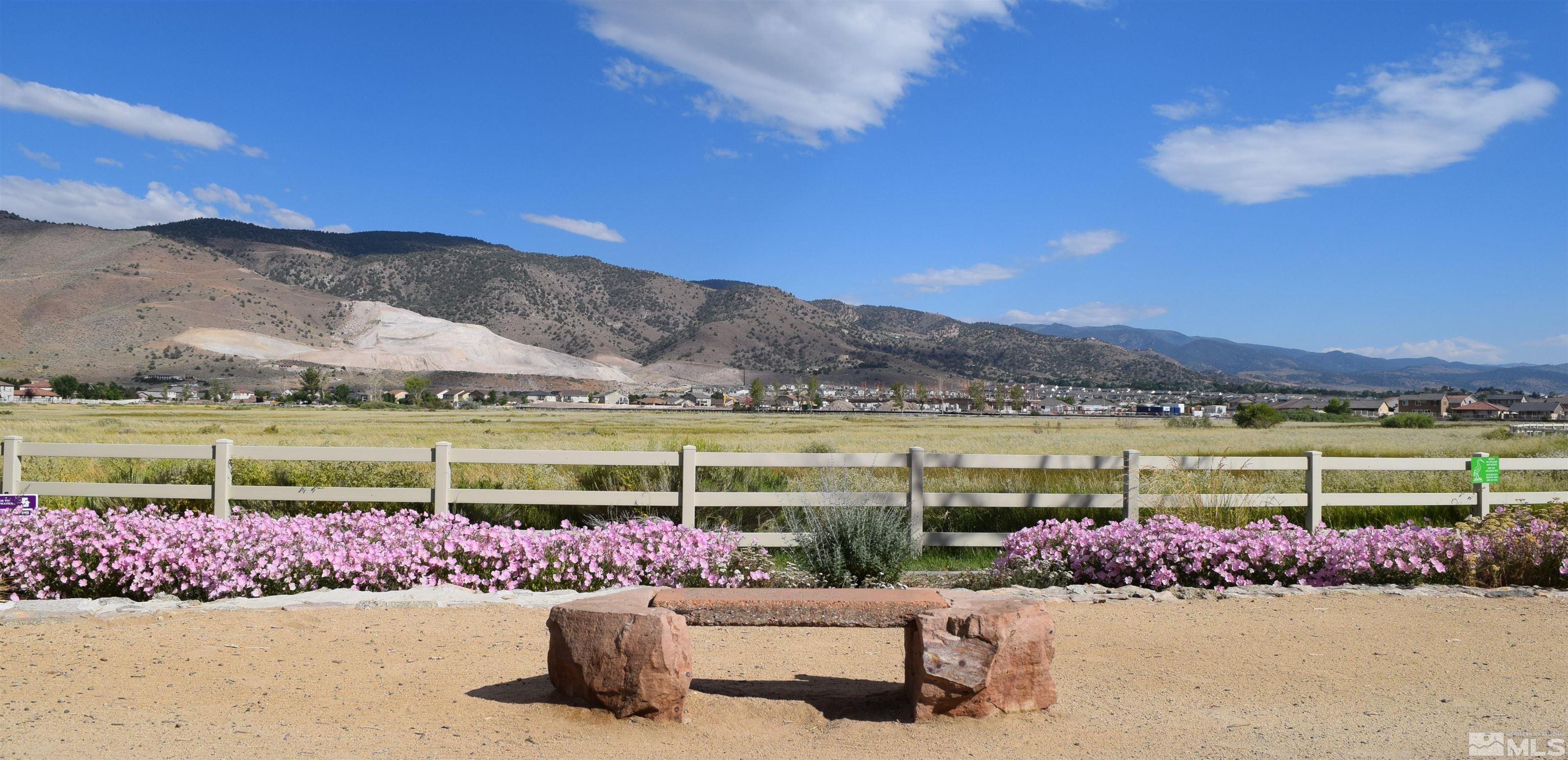 1880 Dark Horse Road, Unit A Reno, NV 89521 - Photo 20 of 20 a view of a garden with an ocean view