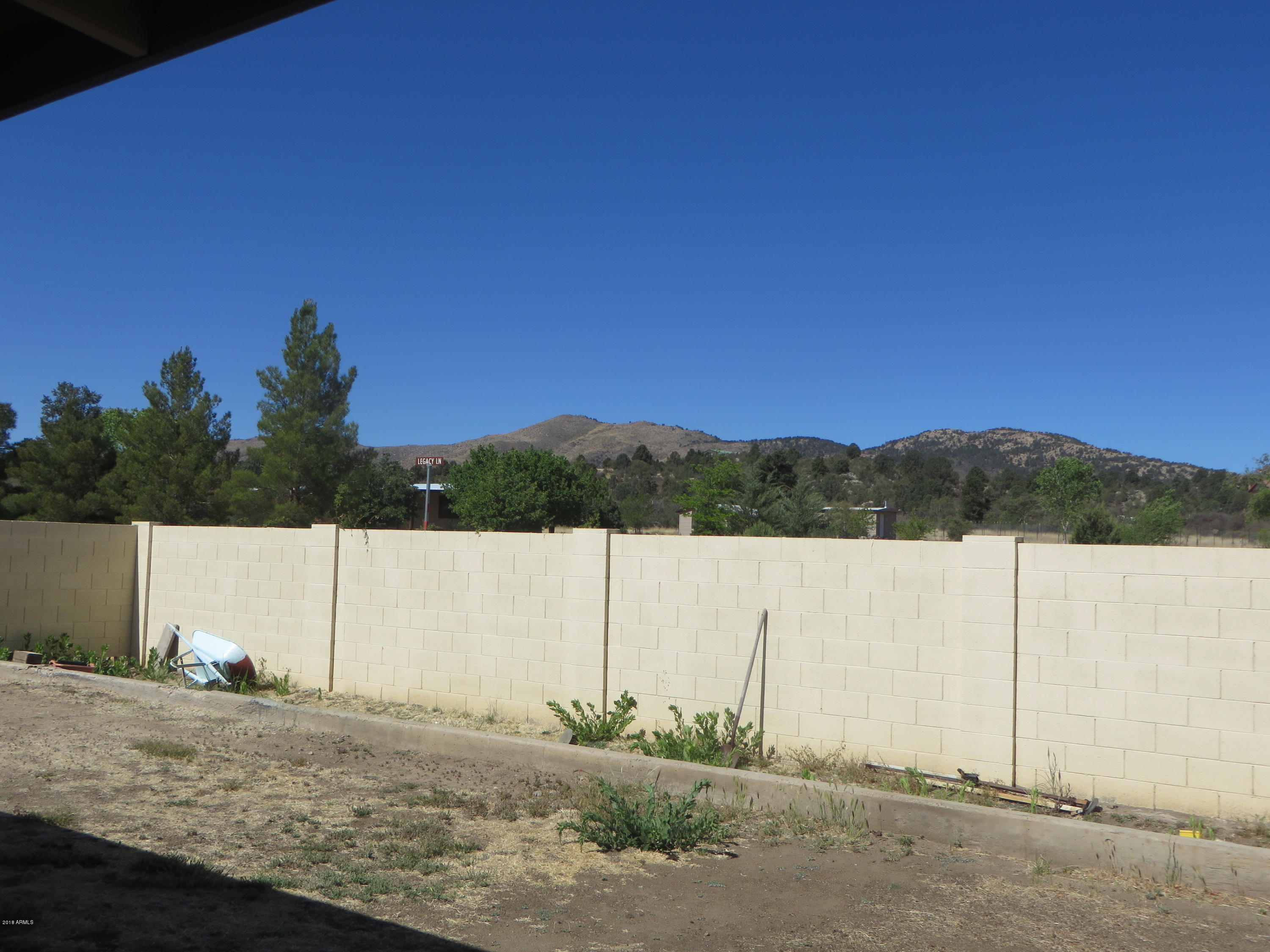 18482 Frontier Road Peeples Valley, AZ 86332 - Photo 5 of 67 View from back patio