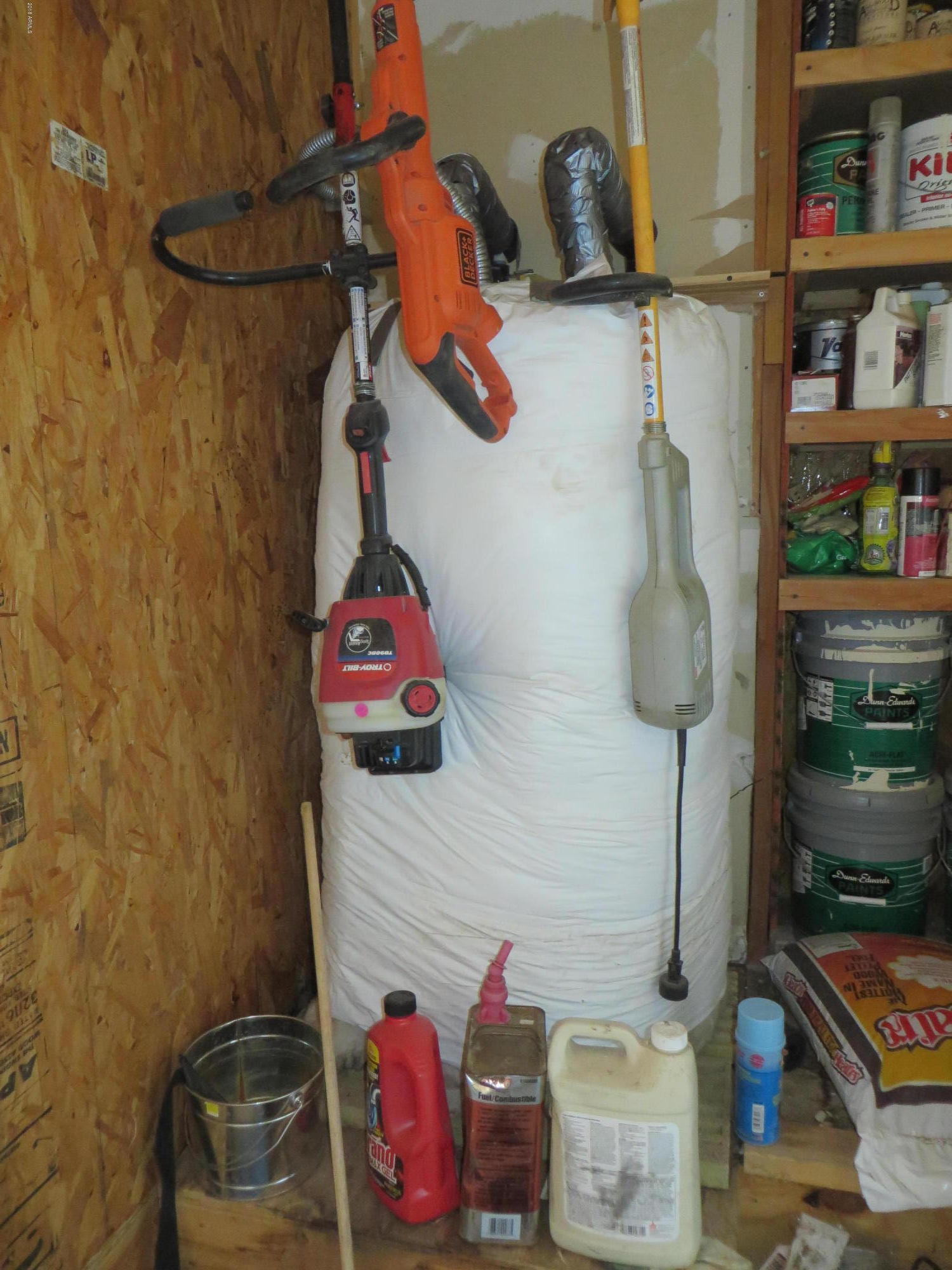 18482 Frontier Road Peeples Valley, AZ 86332 - Photo 63 of 67 Water heater - garage