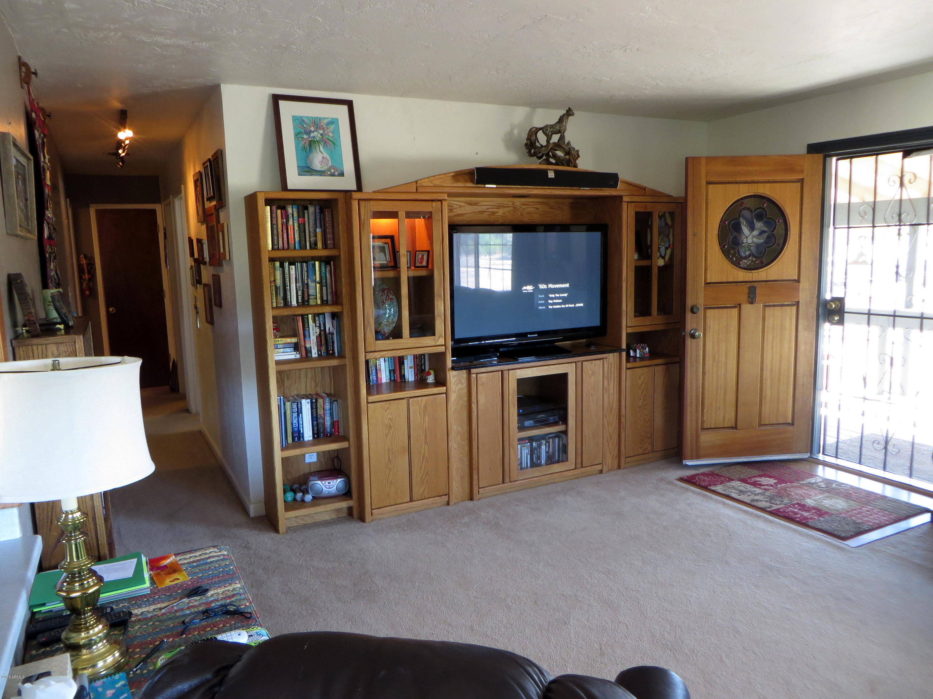 18482 Frontier Road Peeples Valley, AZ 86332 - Photo 8 of 67 Living Room/Front entrance