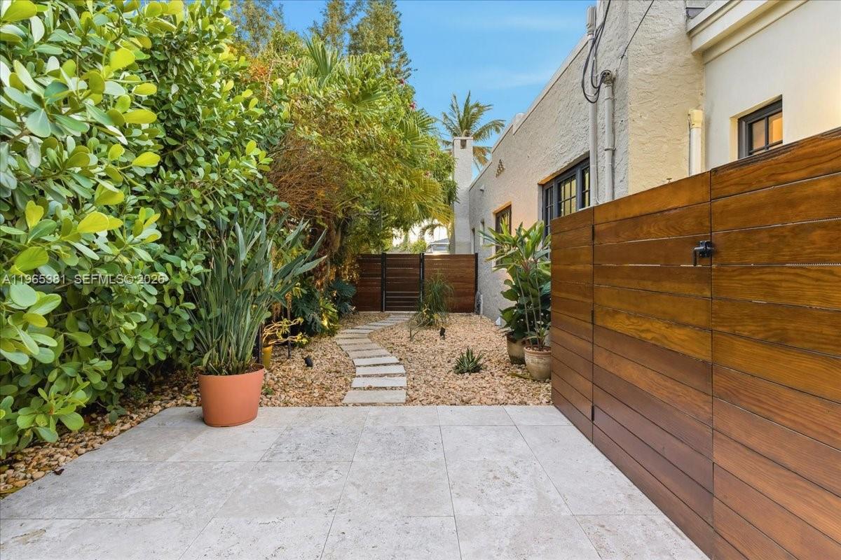 1737 Southwest 10th Street Miami, FL 33135 - Photo 39 of 51 Extra Patio outside of Zen Garden