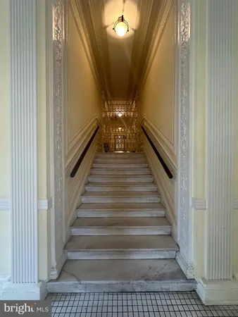 a close view of door