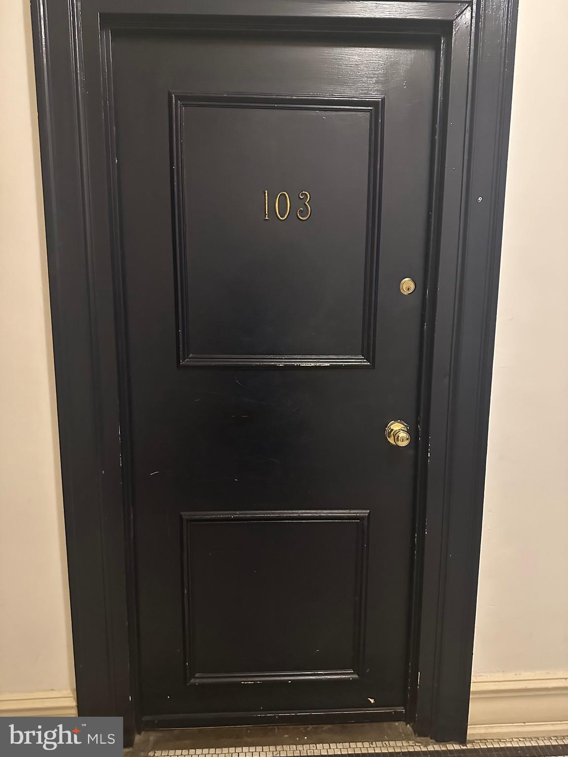 3420 16th Street Northwest, Unit 103 Washington, DC 20010 - Photo 7 of 24 a close view of door