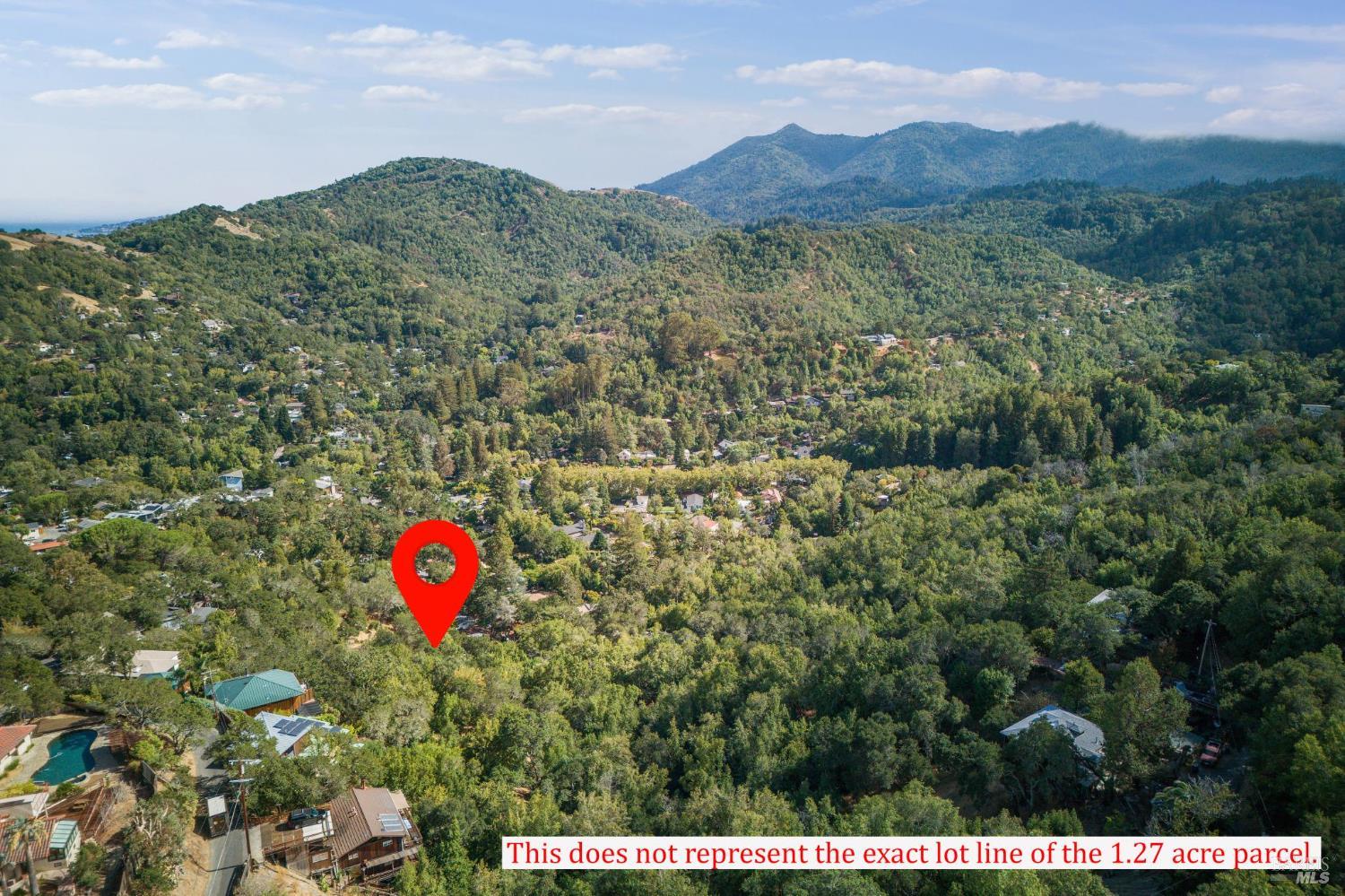 0 Valley Road Fairfax, CA 94930 - Photo 3 of 8 a view of a field with mountains in the background