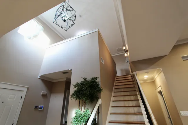 a view of entryway and hall