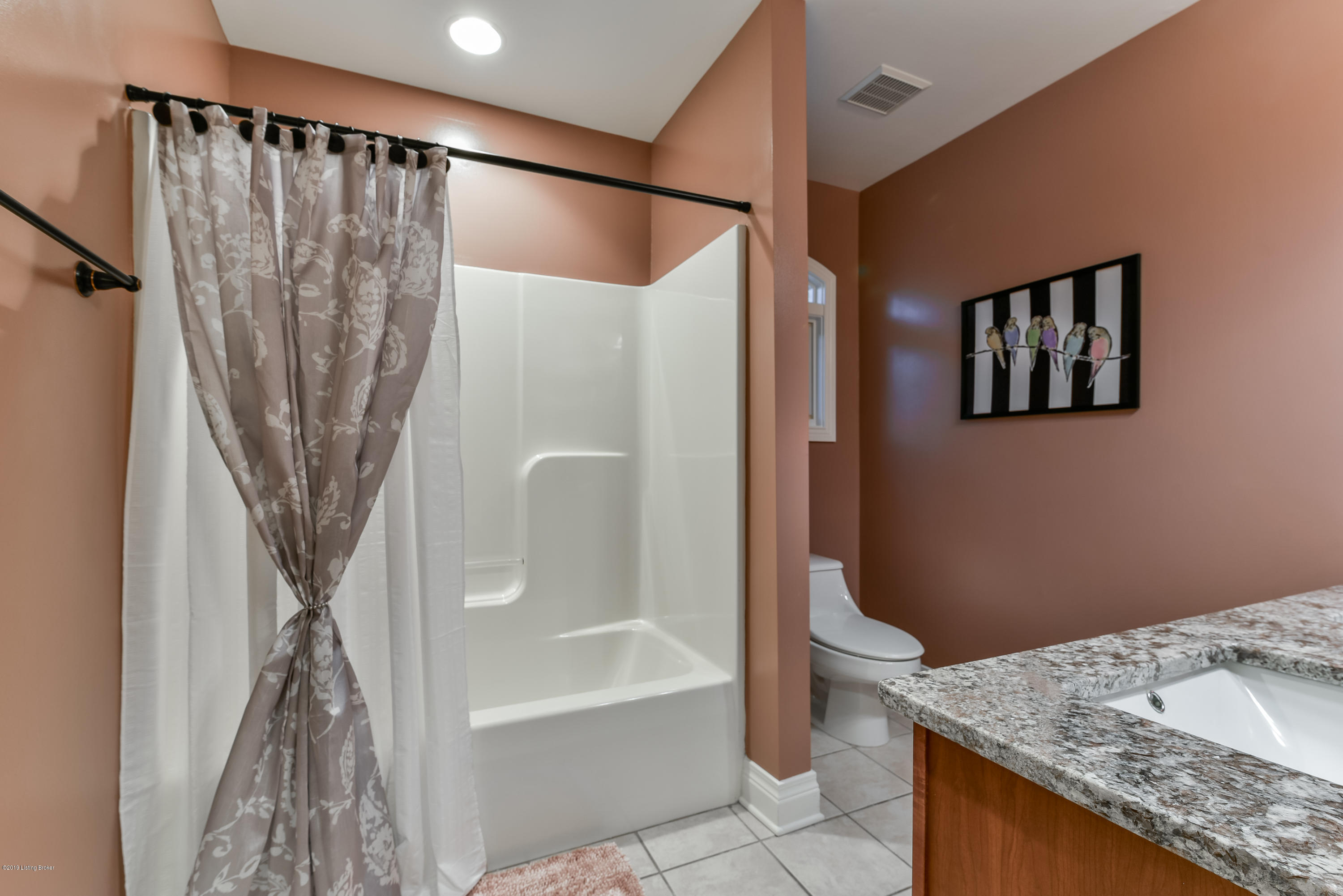 11511 Cedardale Road Anchorage, KY 40223 - Photo 76 of 99 The full bath includes tiled floors, dual sinks, remodeled (2019) vanity area and casement window for natural light