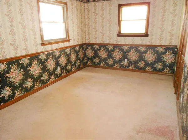 a view of a room with window