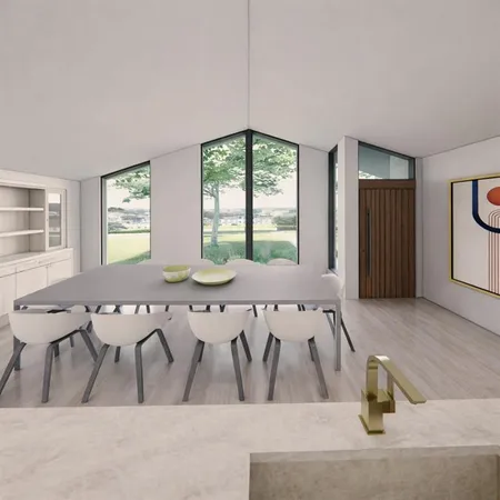 a view of a living room and window