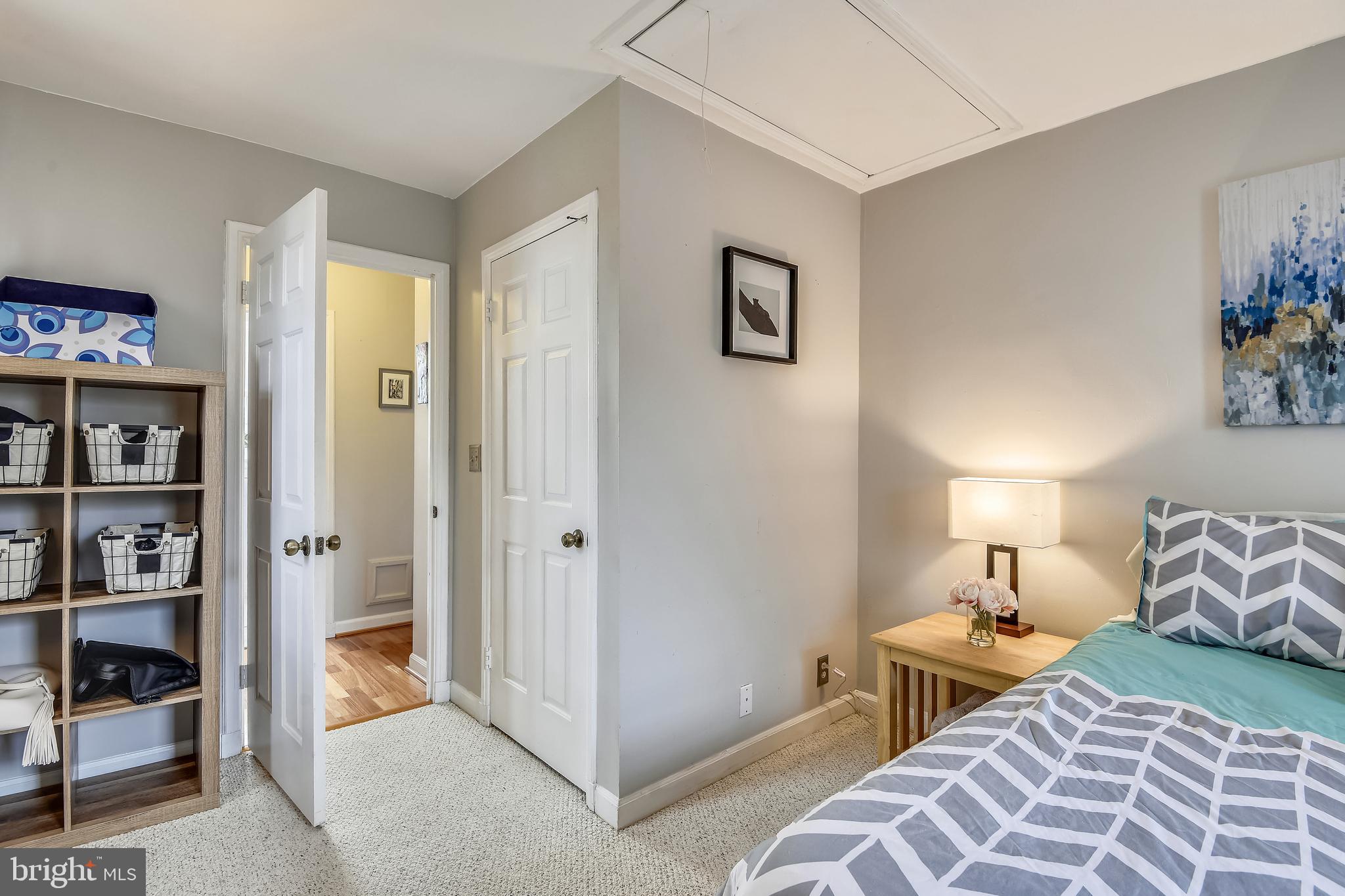 4900 29th Road South, Unit C1 Arlington, VA 22206 - Photo 20 of 41 Huge walk-in closet & attic access