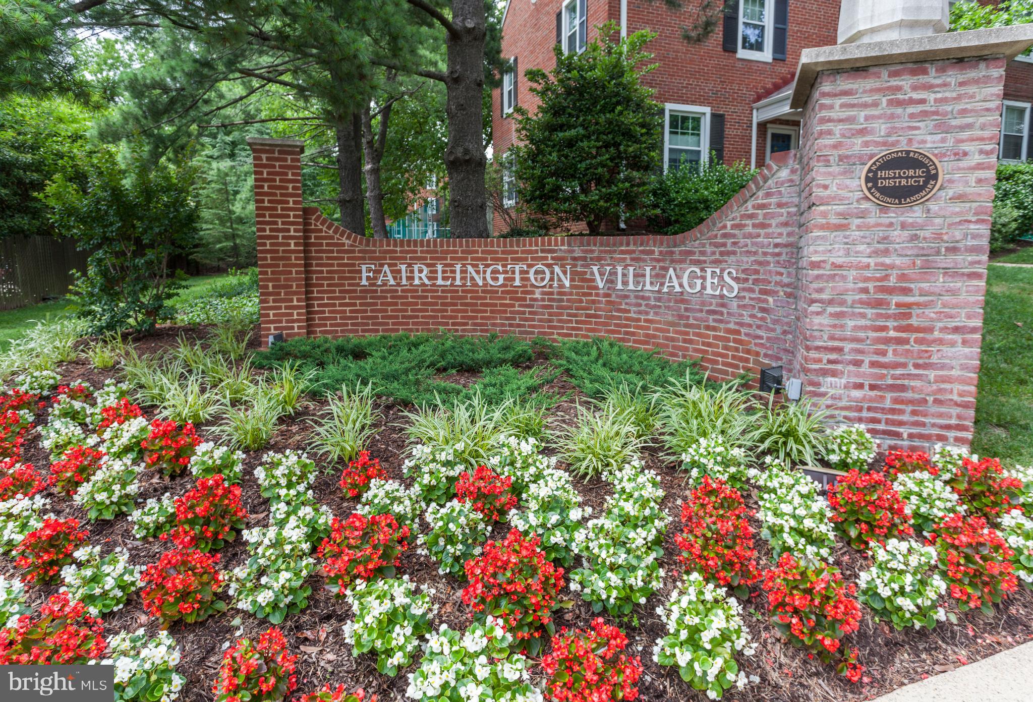 4900 29th Road South, Unit C1 Arlington, VA 22206 - Photo 33 of 41 Fairlington Villages community sign