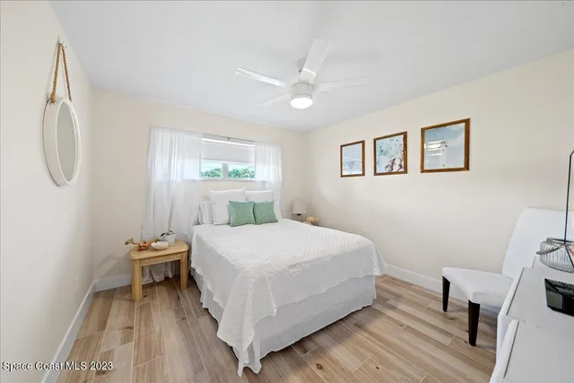 a view of a garage with a bike and racks