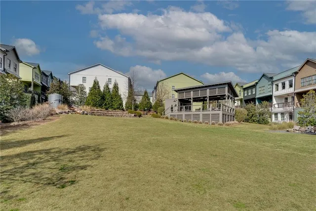 a front view of house with yard