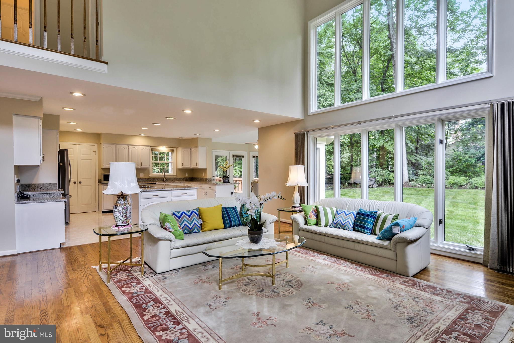 6505 Deidre Terrace McLean, VA 22101 - Photo 11 of 30 a living room with furniture and a large window