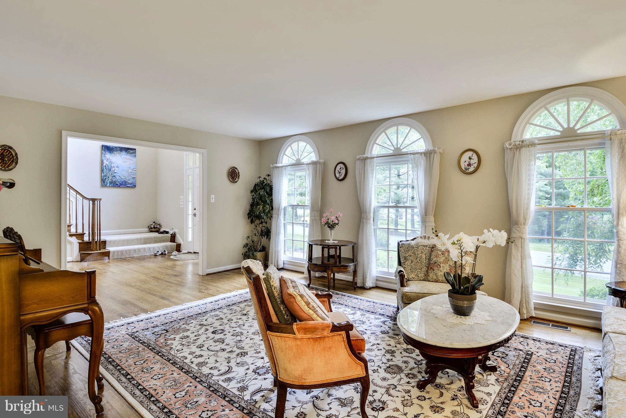 6505 Deidre Terrace McLean, VA 22101 - Photo 4 of 30 a living room with furniture and a large window