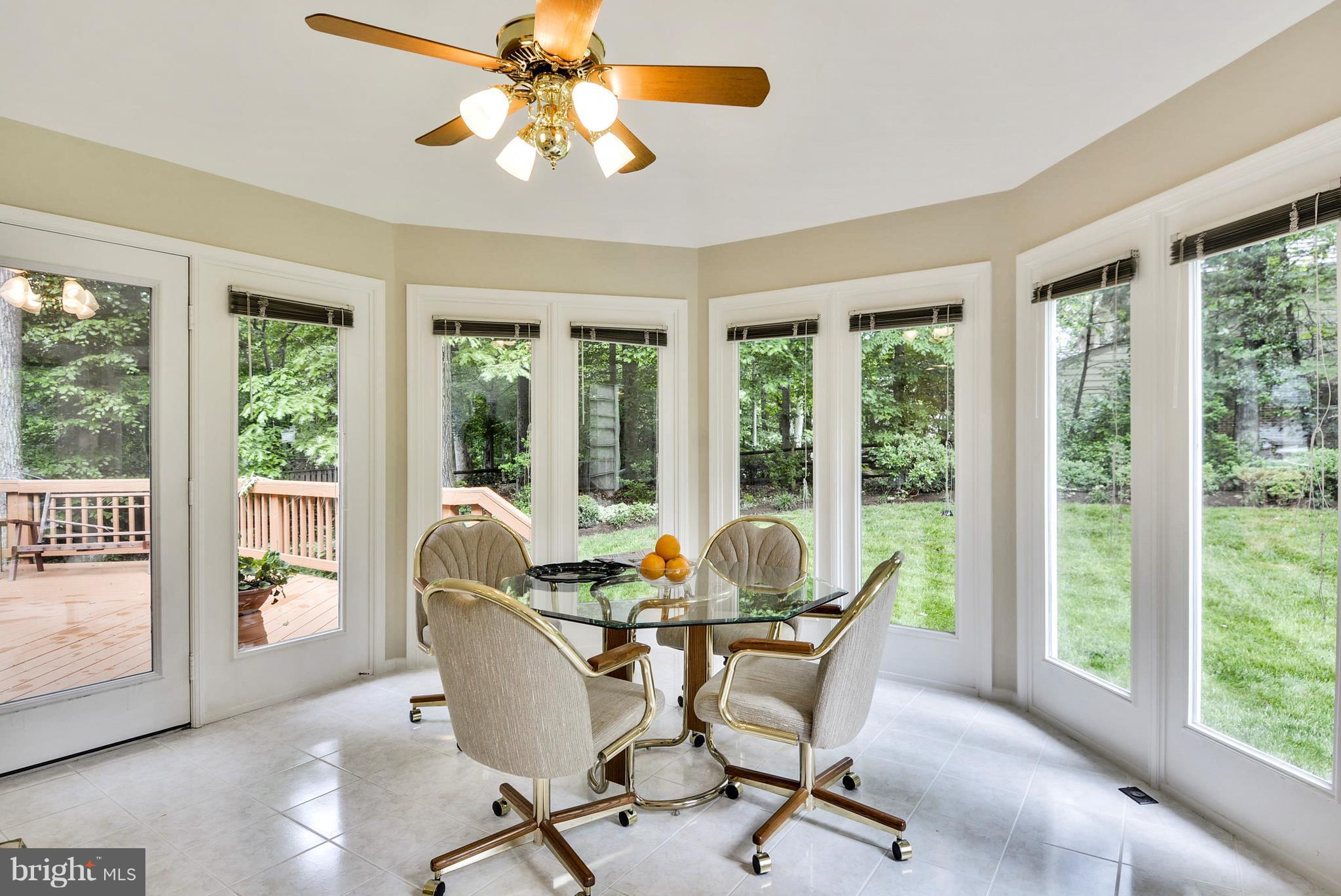 6505 Deidre Terrace McLean, VA 22101 - Photo 10 of 30 a dining room with furniture window and outside view