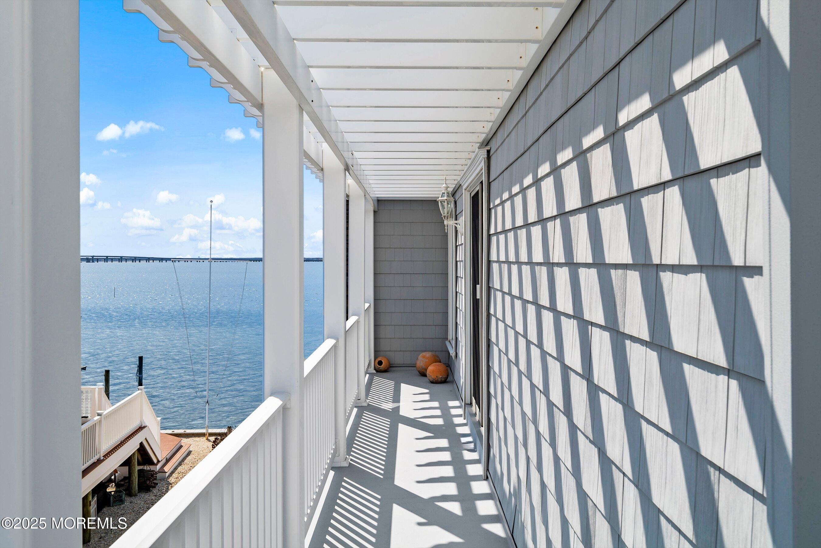 133 Pershing Boulevard Lavallette, NJ 08735 - Photo 47 of 86 a view of a balcony