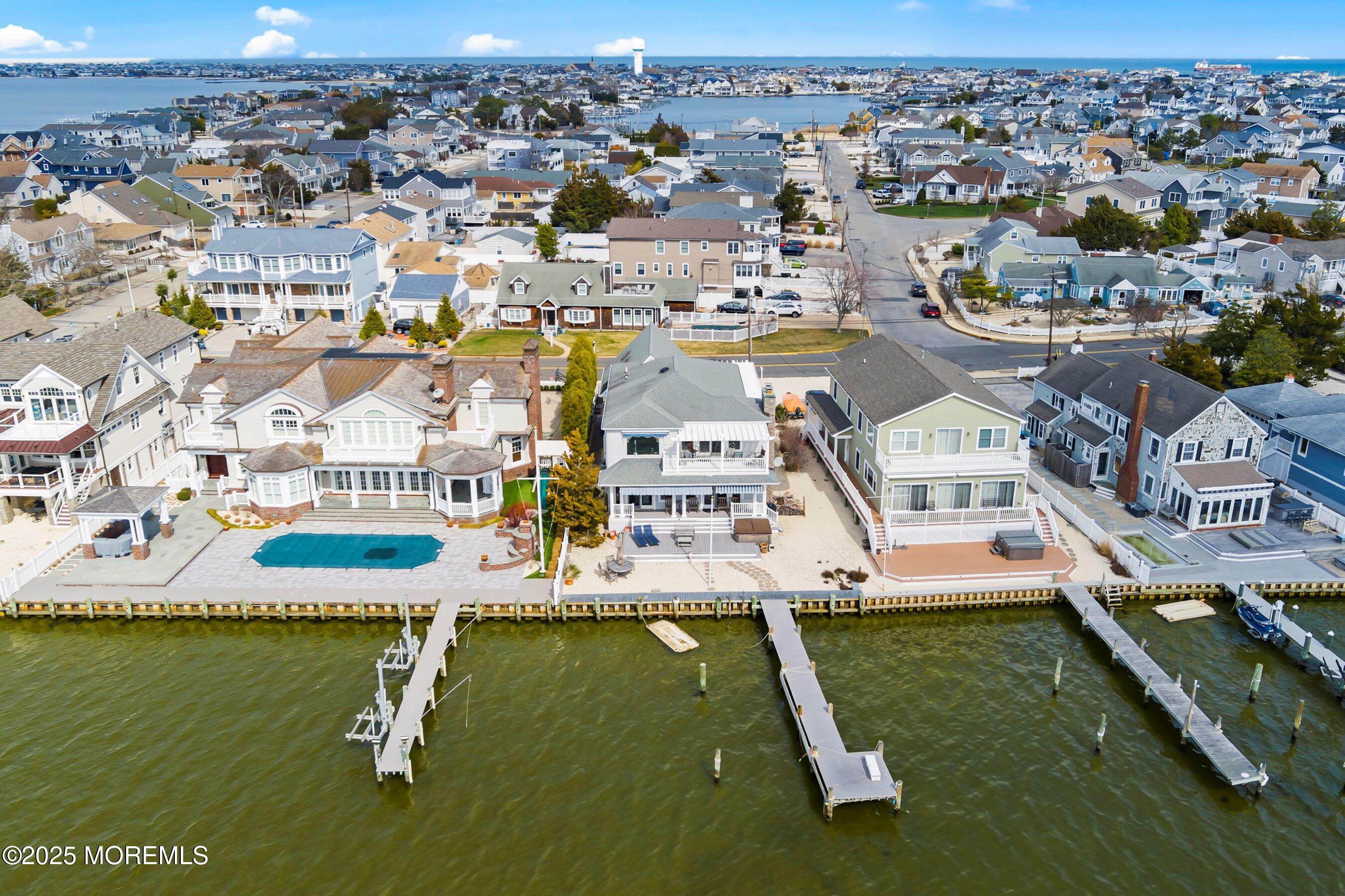 133 Pershing Boulevard Lavallette, NJ 08735 - Photo 66 of 86 Rear Aerial 3