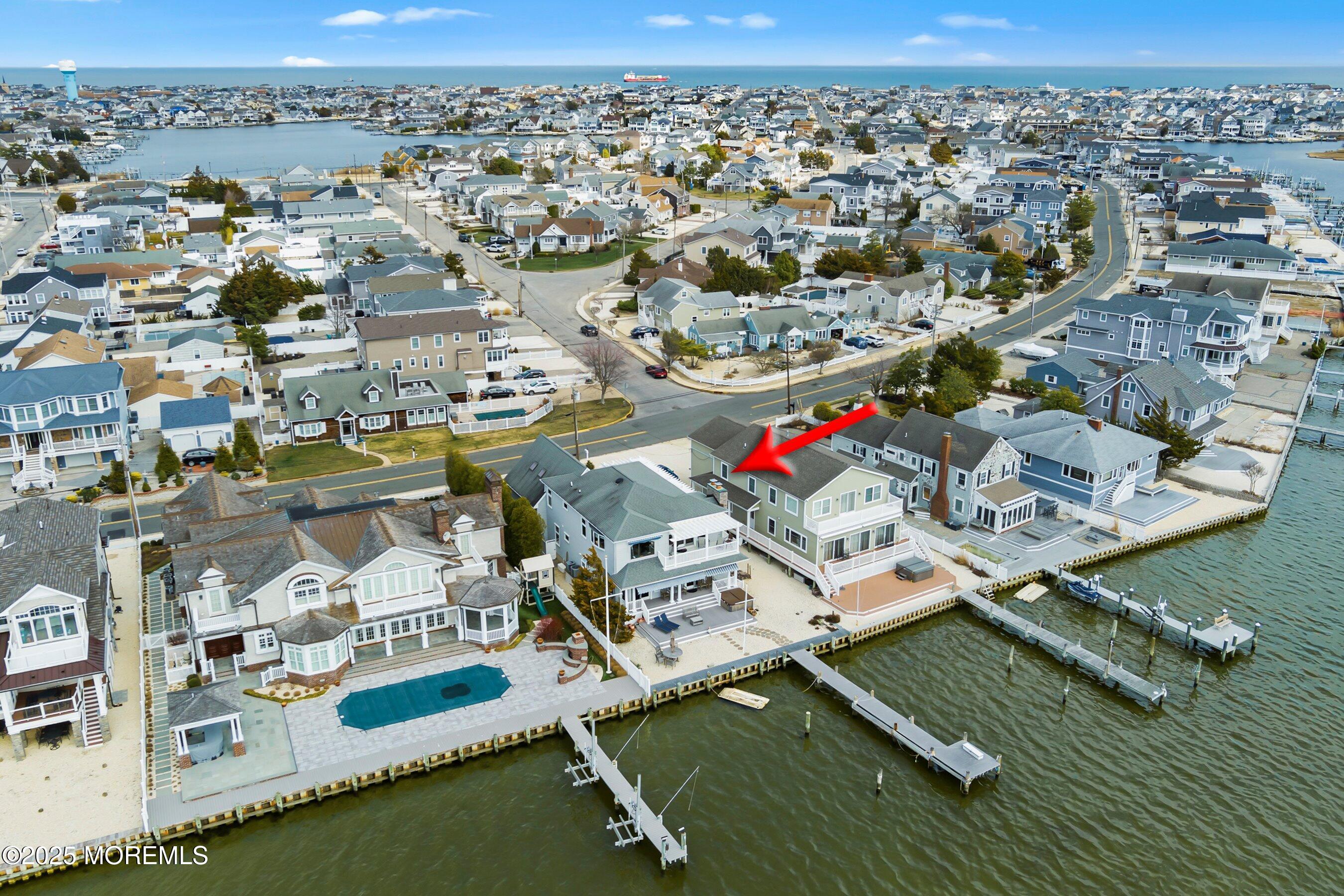 133 Pershing Boulevard Lavallette, NJ 08735 - Photo 67 of 86 Rear Left 2 with arrow