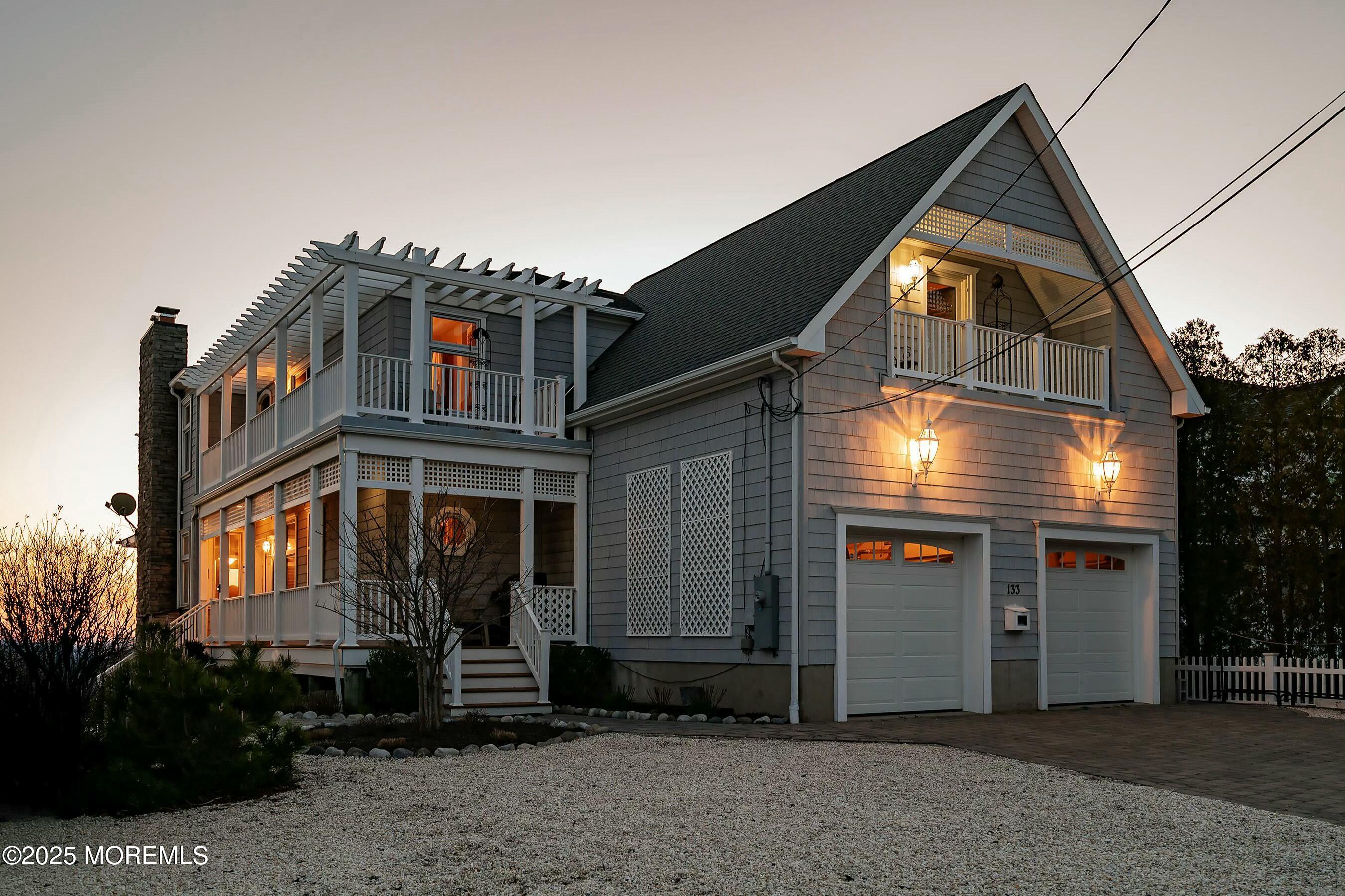133 Pershing Boulevard Lavallette, NJ 08735 - Photo 76 of 86 a front view of house