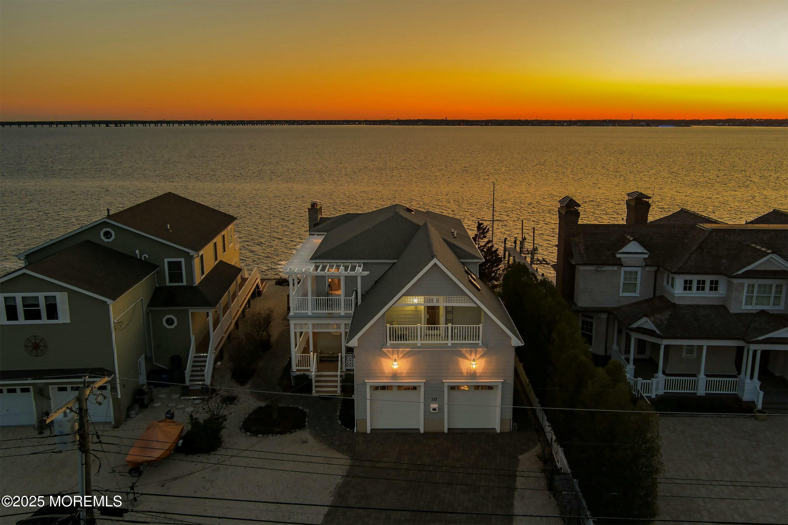 133 Pershing Boulevard Lavallette, NJ 08735 - Photo 86 of 86 a view of a terrace with a ocean view
