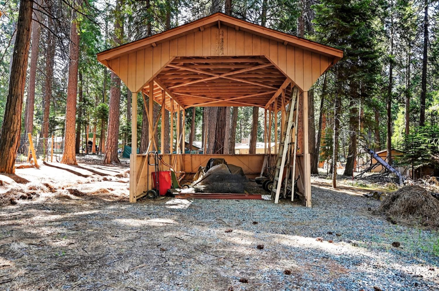 20191 Kit Court Volcano, CA 95689 - Photo 49 of 54 a view of outdoor space with porch and entertaining space