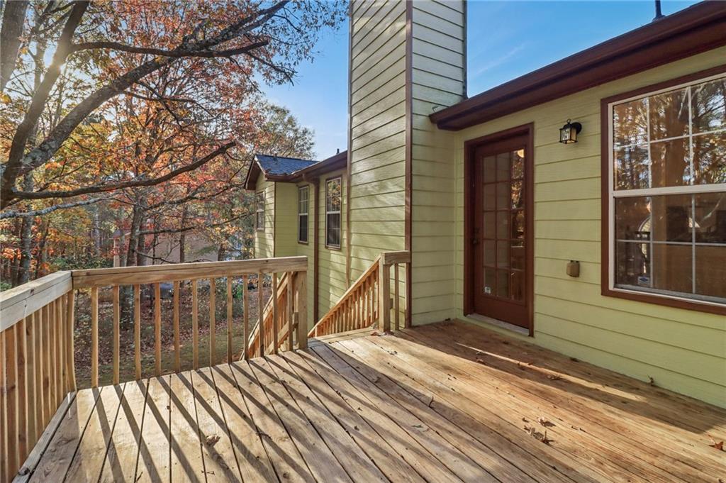 572 Casey's Crossing Winder, GA 30680 - Photo 26 of 31 a view of a wooden deck
