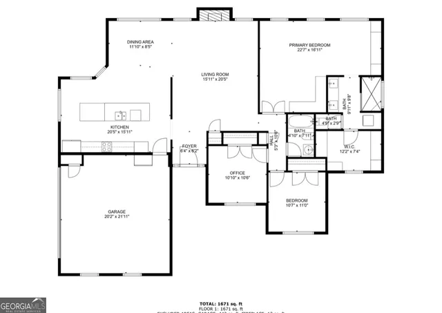 a picture of floor plan