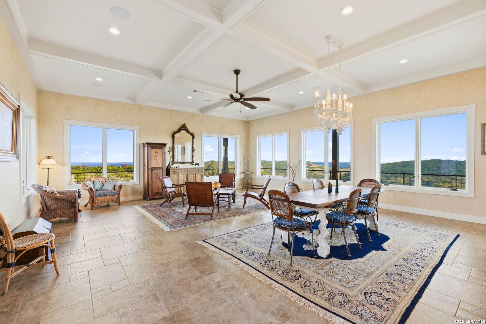 1600 Brushy Ridge Trail Blanco, TX 78606 - Photo 11 of 43 a living room with furniture large window and a table