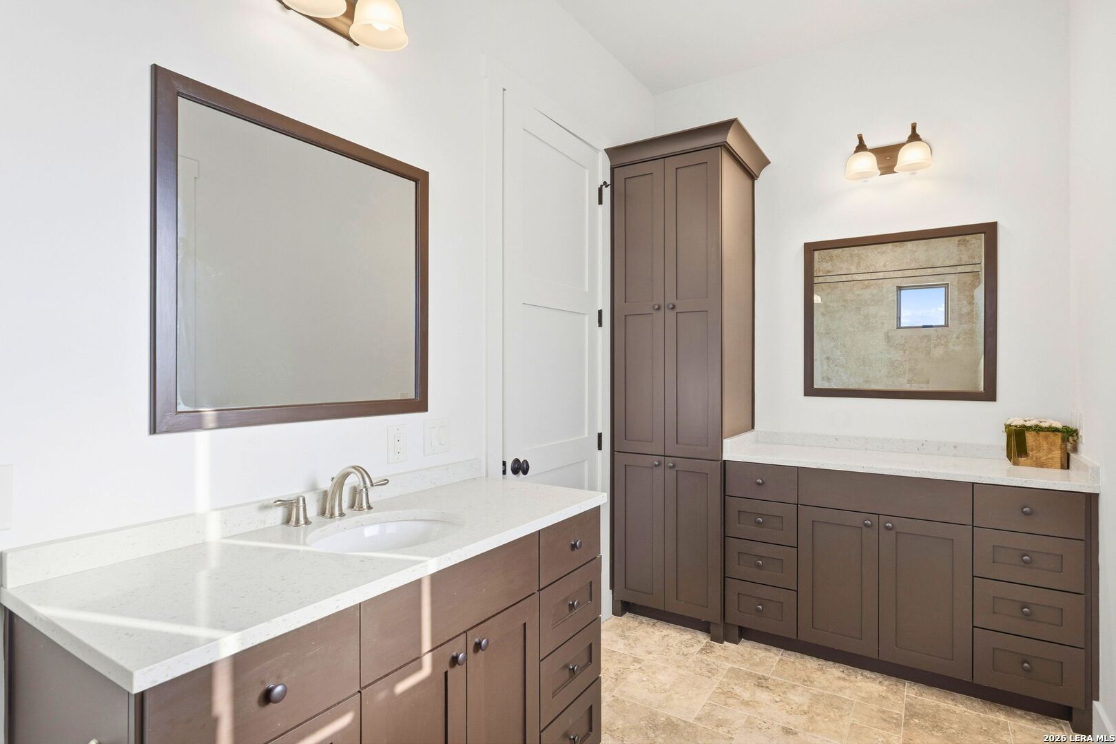1600 Brushy Ridge Trail Blanco, TX 78606 - Photo 26 of 43 a bathroom with a sink vanity and mirror