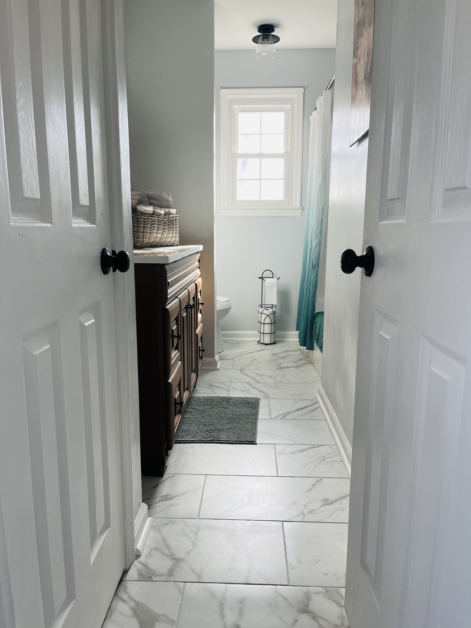 1510 Chestnut Cove Road Chapel Hill, TN 37034 - Photo 23 of 25 a bathroom with a sink a toilet a window and shower