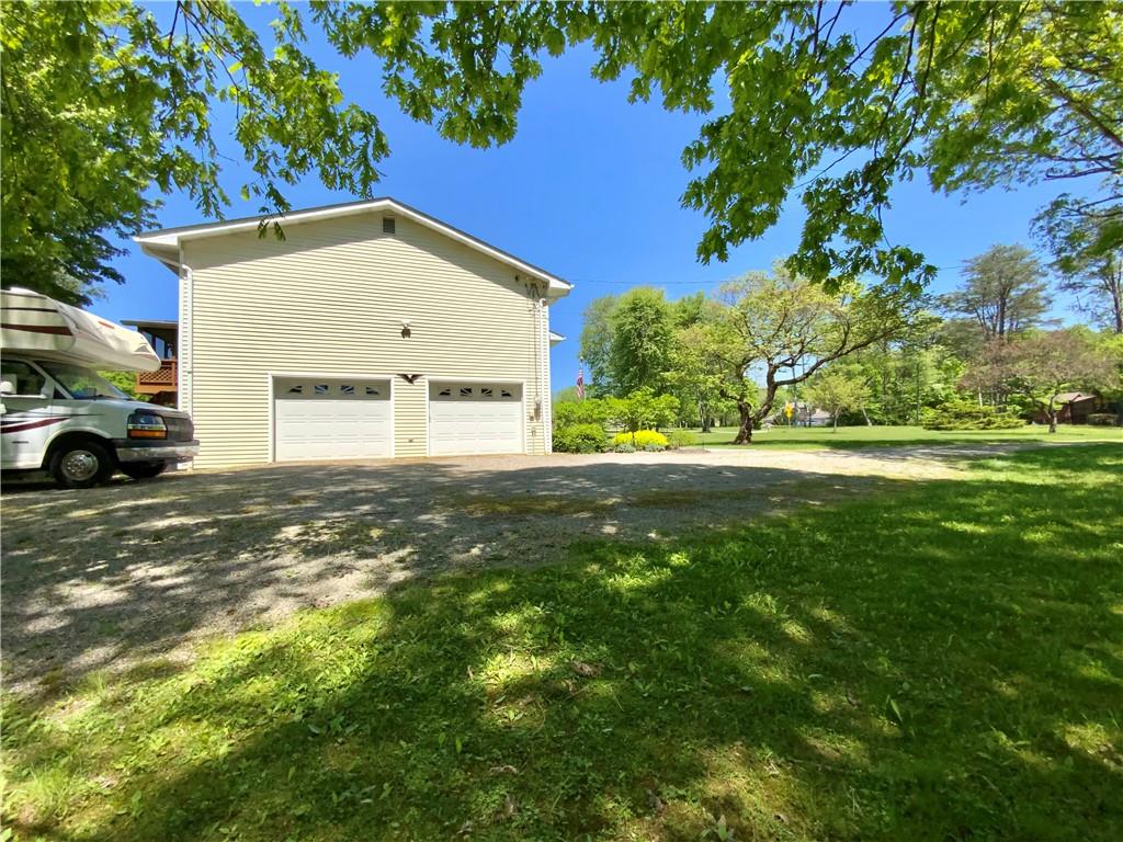231 Thompson Hill Road Aliquippa, PA 15001 - Photo 31 of 34 Double car garage and tons of space of parking