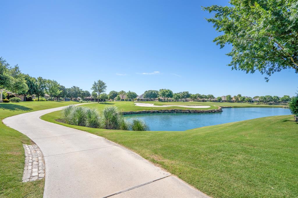 9109 Perimeter Street Denton, TX 76207 - Photo 25 of 27 Water view with a golf club