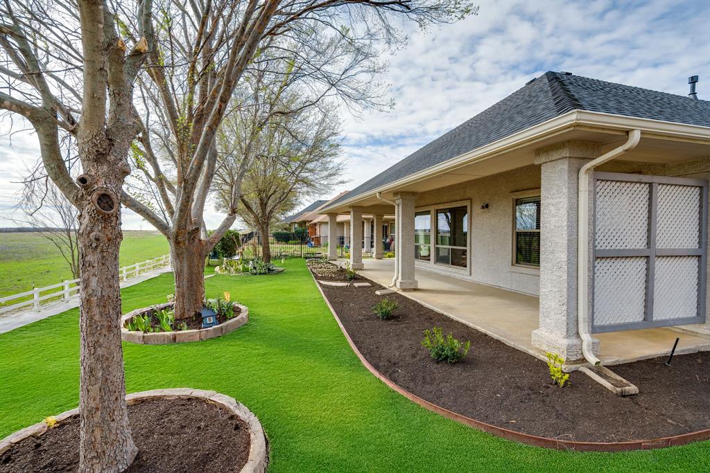 9109 Perimeter Street Denton, TX 76207 - Photo 3 of 27 View of yard featuring a patio