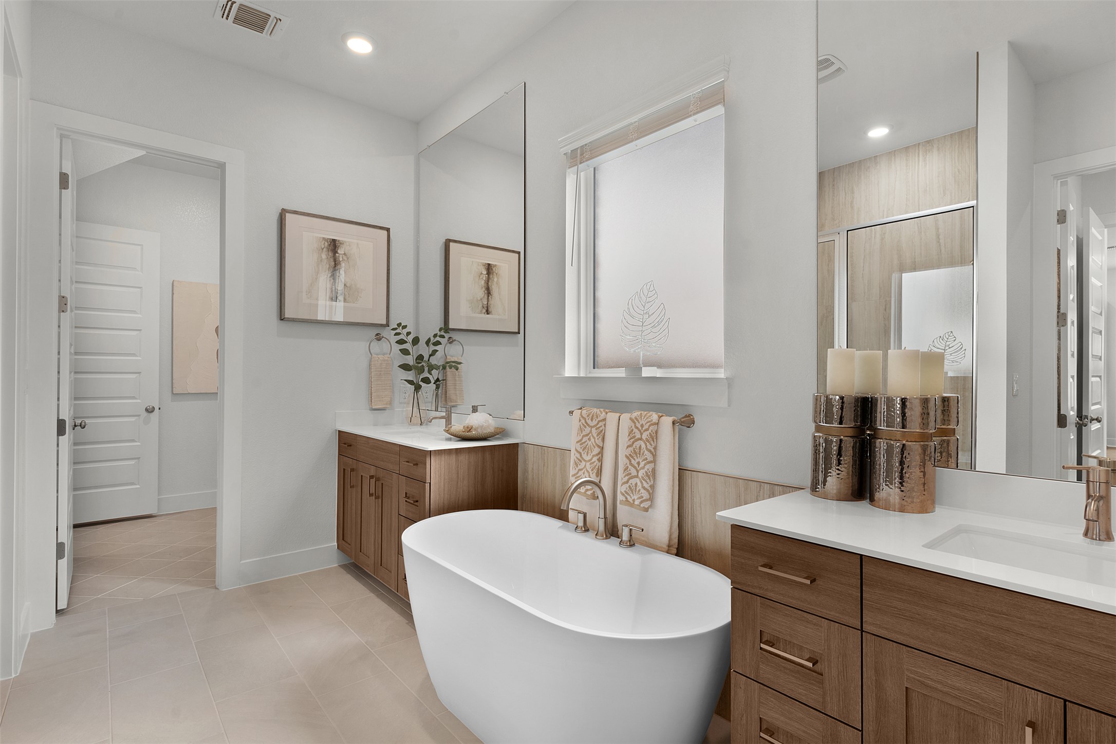 104 Beautiful Wisdom Court Georgetown, TX 78628 - Photo 16 of 33 a bathroom with a toilet a sink and a mirror