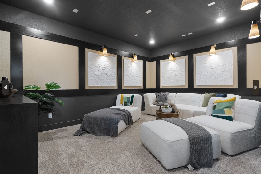 104 Beautiful Wisdom Court Georgetown, TX 78628 - Photo 17 of 29 a bedroom with two beds and a large window