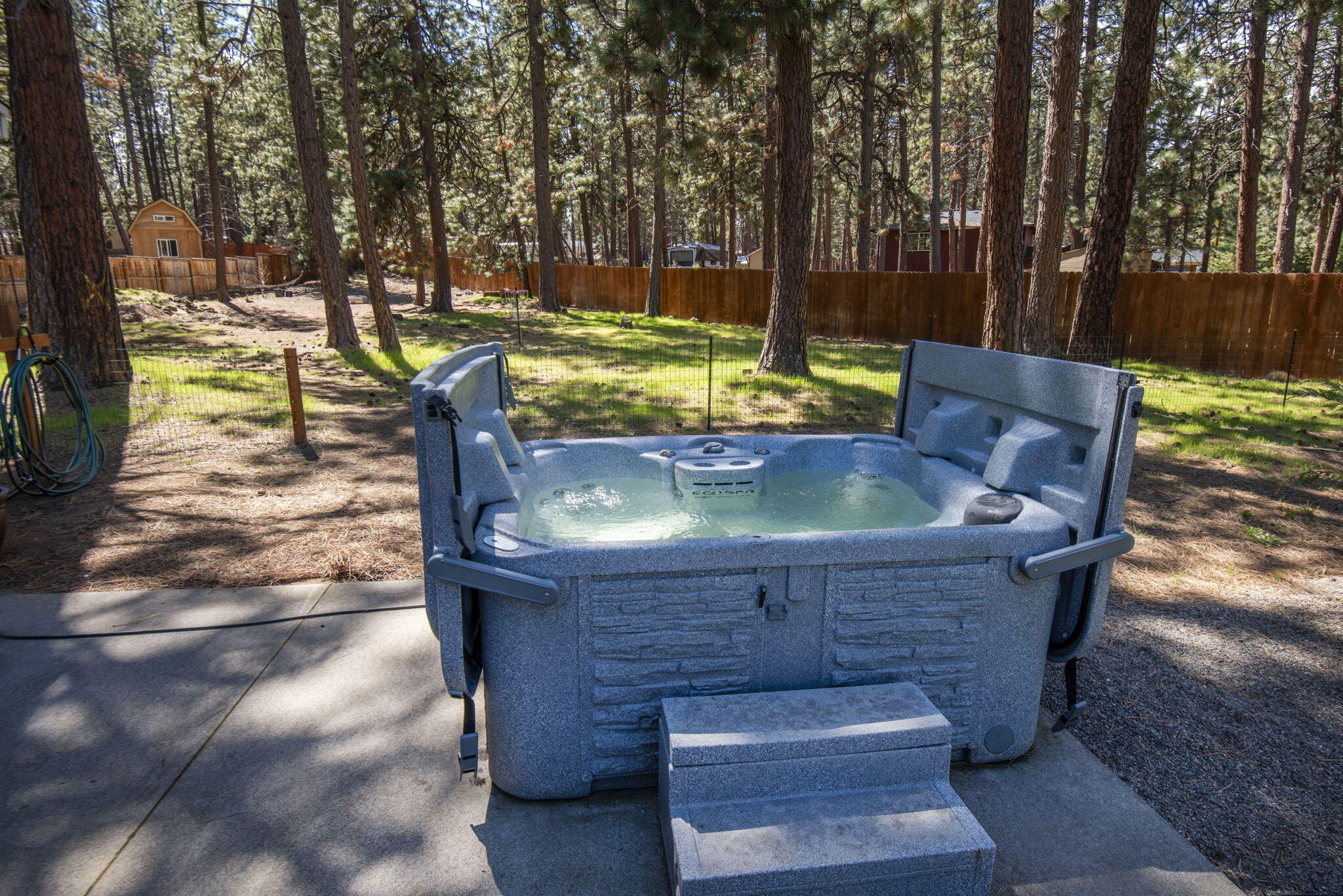 19115 Kiowa Road Bend, OR 97702 - Photo 20 of 35 a view of swimming pool with chairs