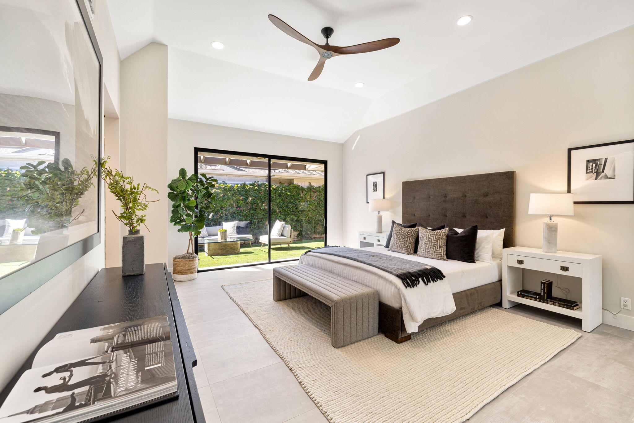 27 Colgate Drive Rancho Mirage, CA 92270 - Photo 72 of 87 a spacious bedroom with a large bed and a large window