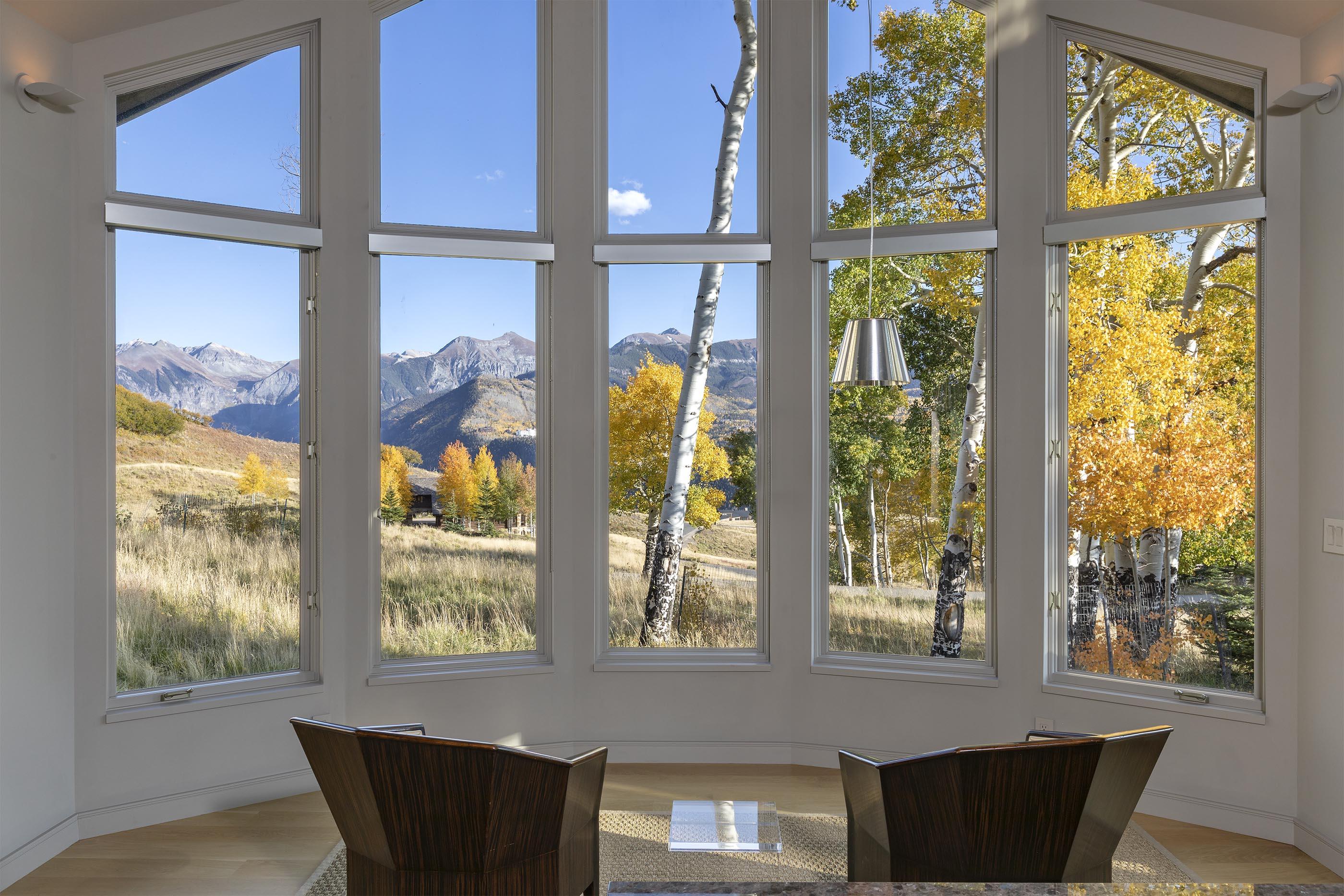107 Miguel Road Telluride, CO 81435 - Photo 12 of 32 a view of a house that has a window