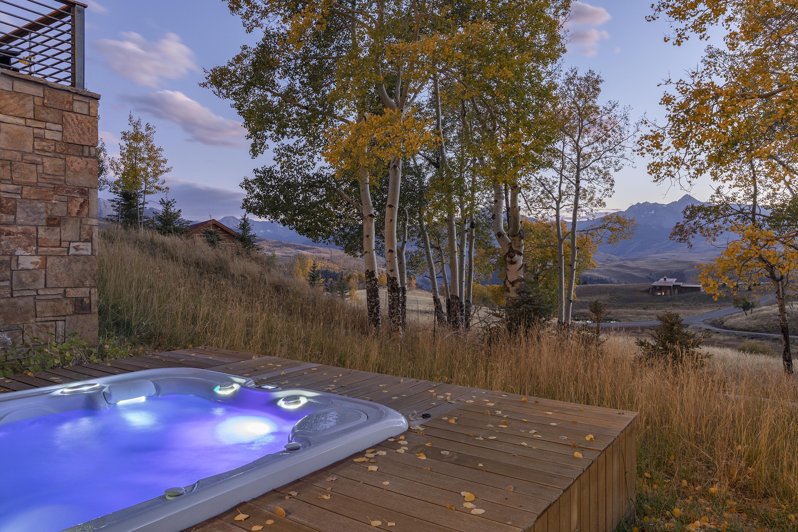 107 Miguel Road Telluride, CO 81435 - Photo 29 of 32 an outdoor space with pool and furniture