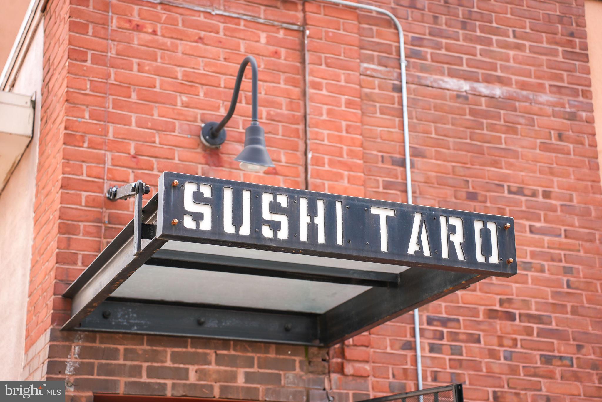 1905 17th Street Northwest Washington, DC 20009 - Photo 27 of 34 Popular Sushi Taro down the street