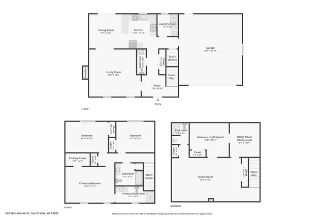 $414,900 | 633 Stonehaven Drive, Sun Prairie, WI 53590