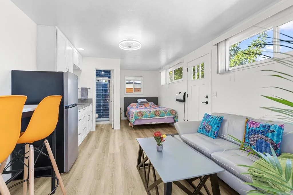 1153 Aloha Drive Encinitas, CA 92024 - Photo 44 of 50 a bedroom with furniture and a bed