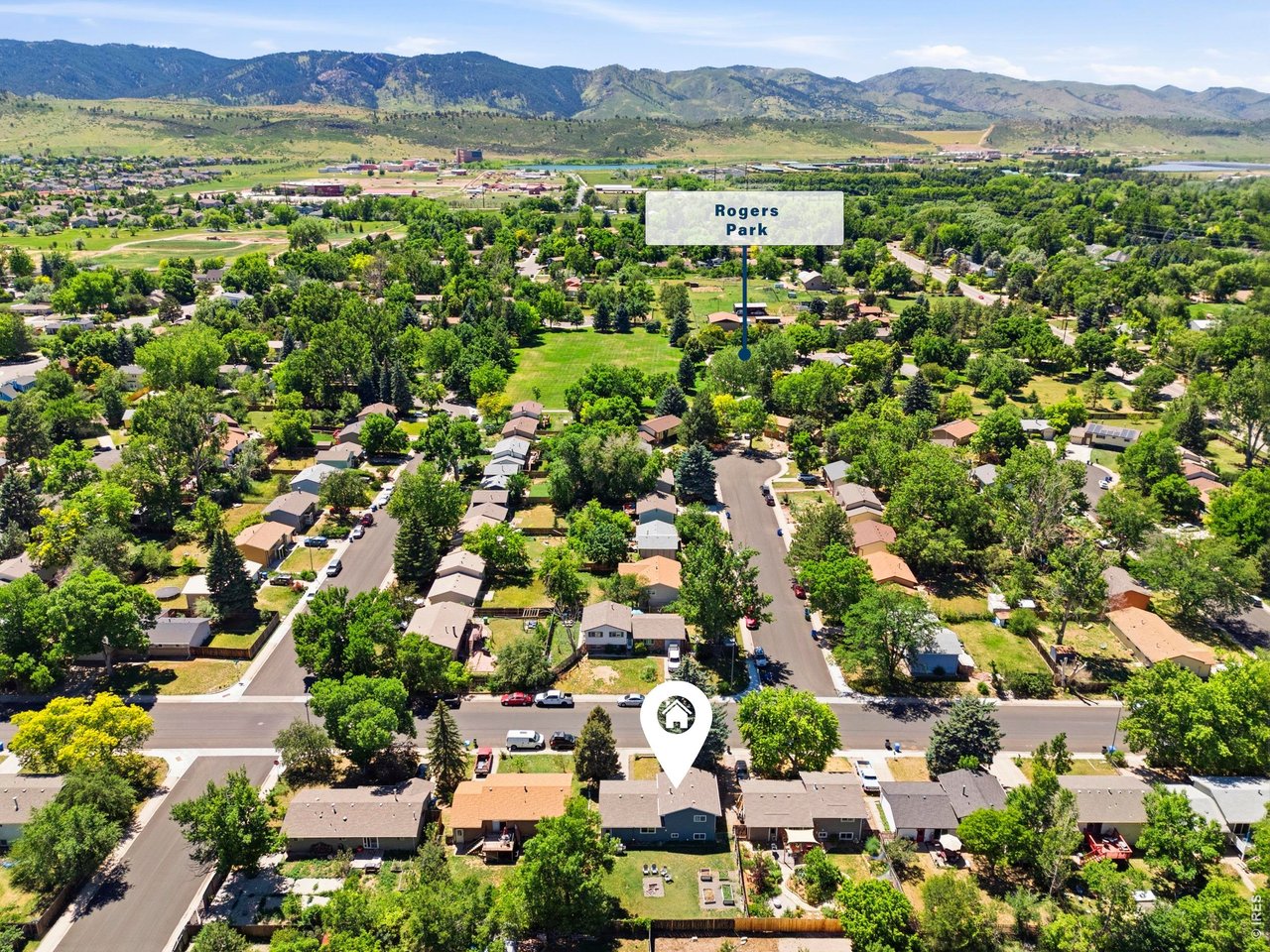 618 Tyler Street Fort Collins, CO 80521 - Photo 2 of 30 One block to Rogers Park with front range views!