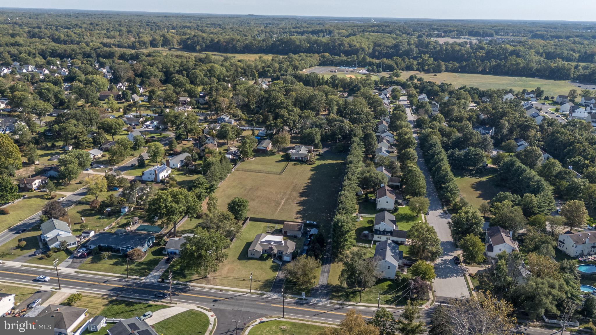 1404 Columbus Road Burlington, NJ 08016 - Photo 54 of 55 an aerial view of house with yard