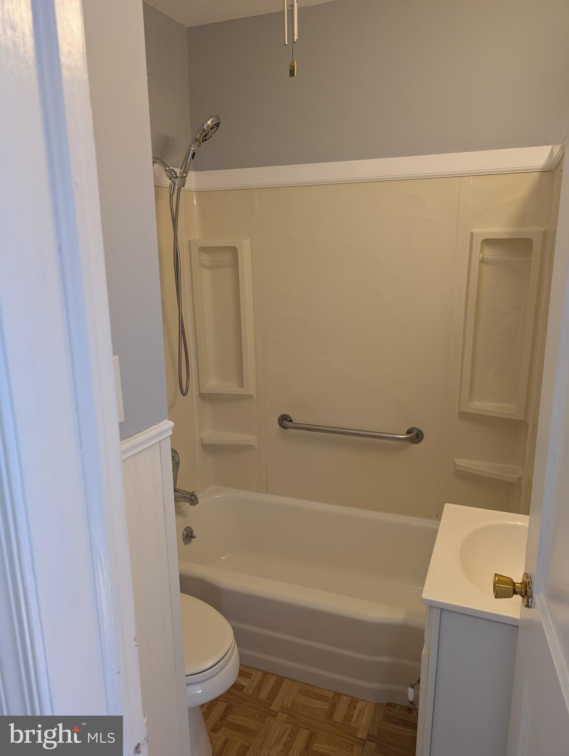 3011 Larue Square East Baltimore, MD 21225 - Photo 19 of 19 a bathroom with a shower and a toilet