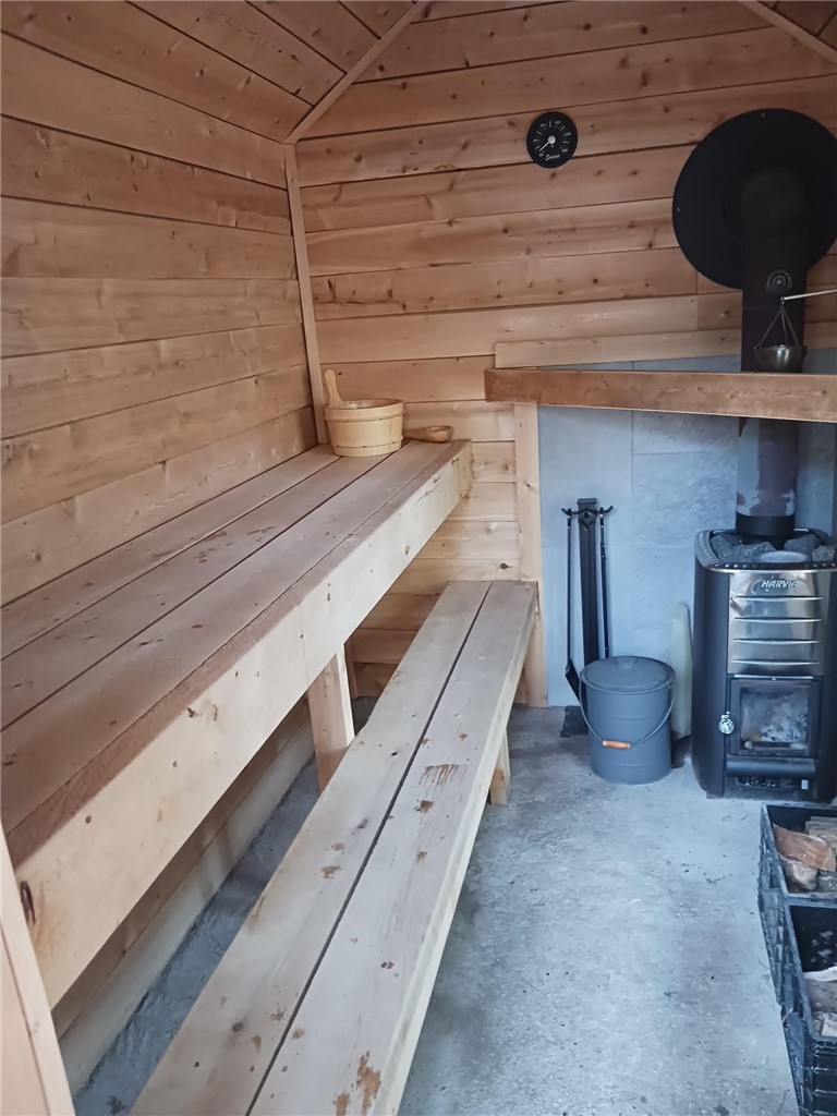 511 Tripps Corner Road Exeter, RI 02822 - Photo 48 of 50 Beautiful Wood Fired Sauna, seats 5 comfortably