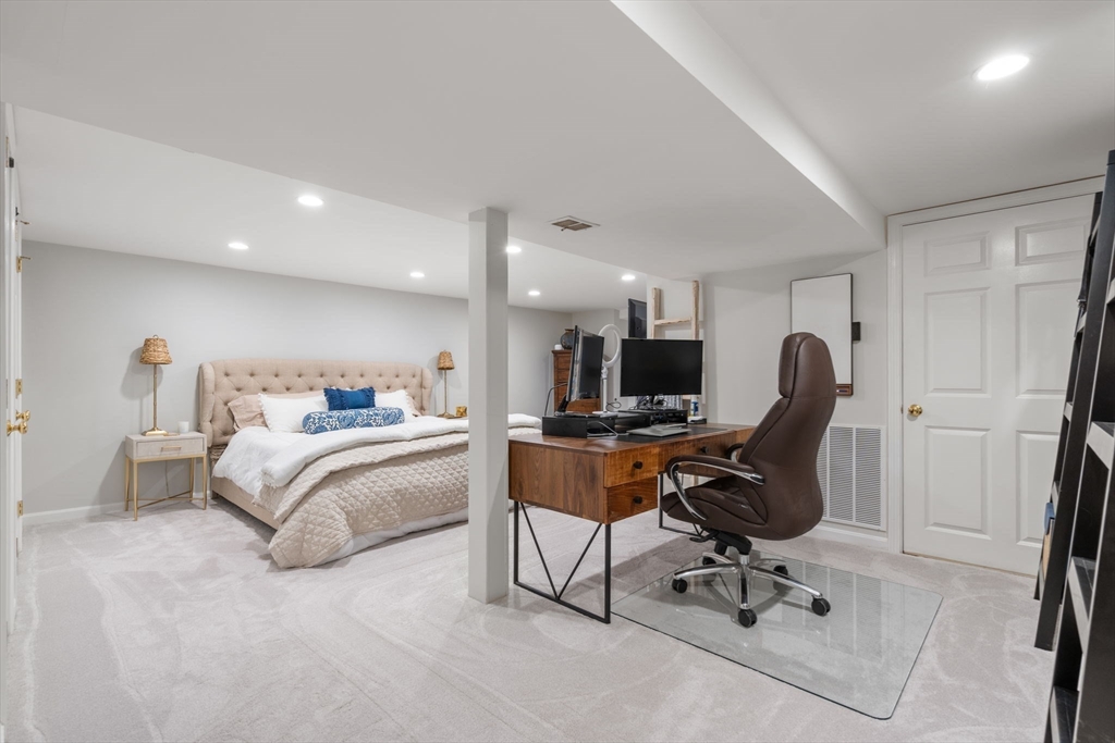 4 Highgate Road Wayland, MA 01778 - Photo 23 of 30 a view of a workspace with furniture and a window