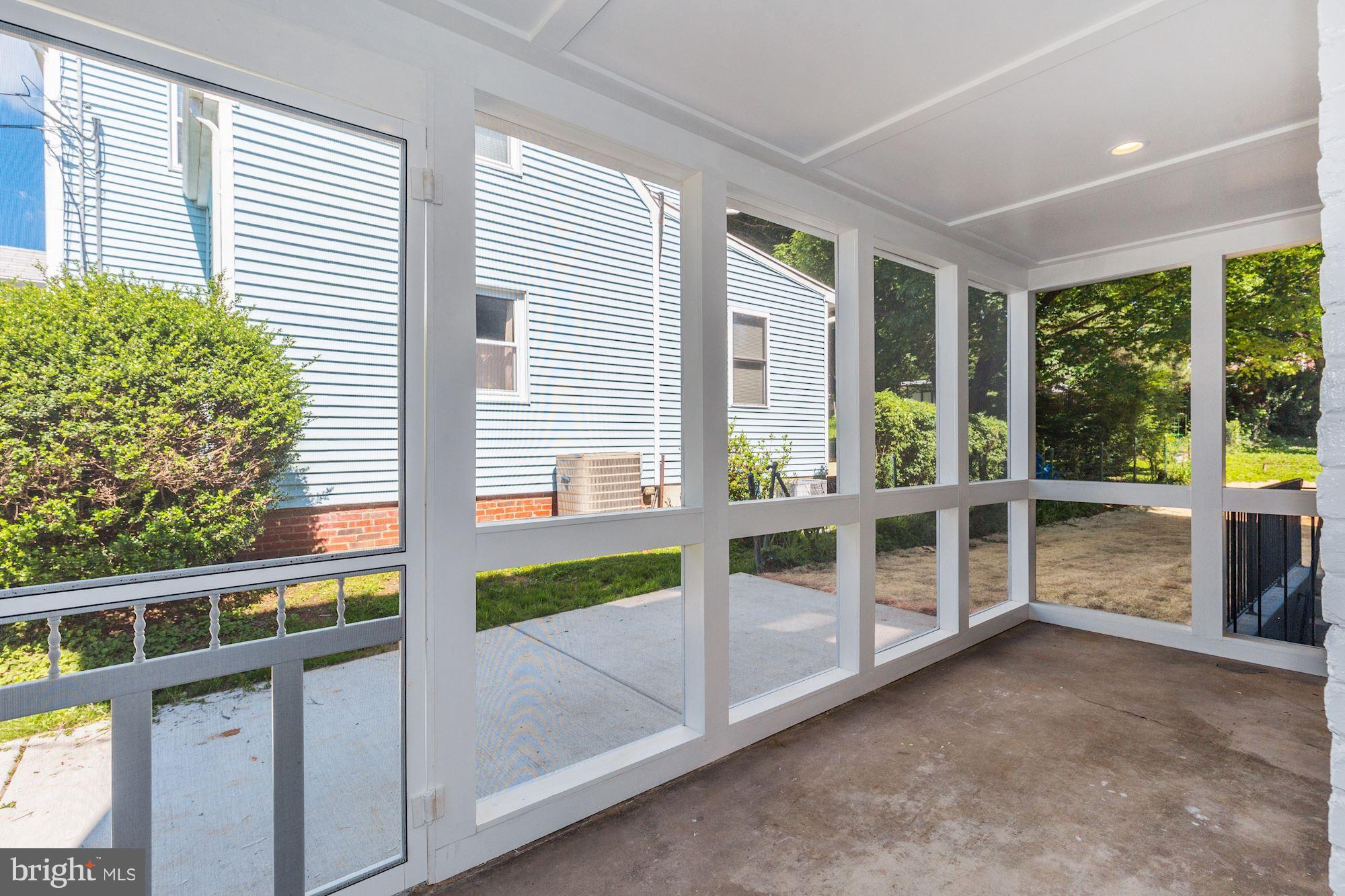 717 Thayer Avenue Silver Spring, MD 20910 - Photo 30 of 30 Screened side porch