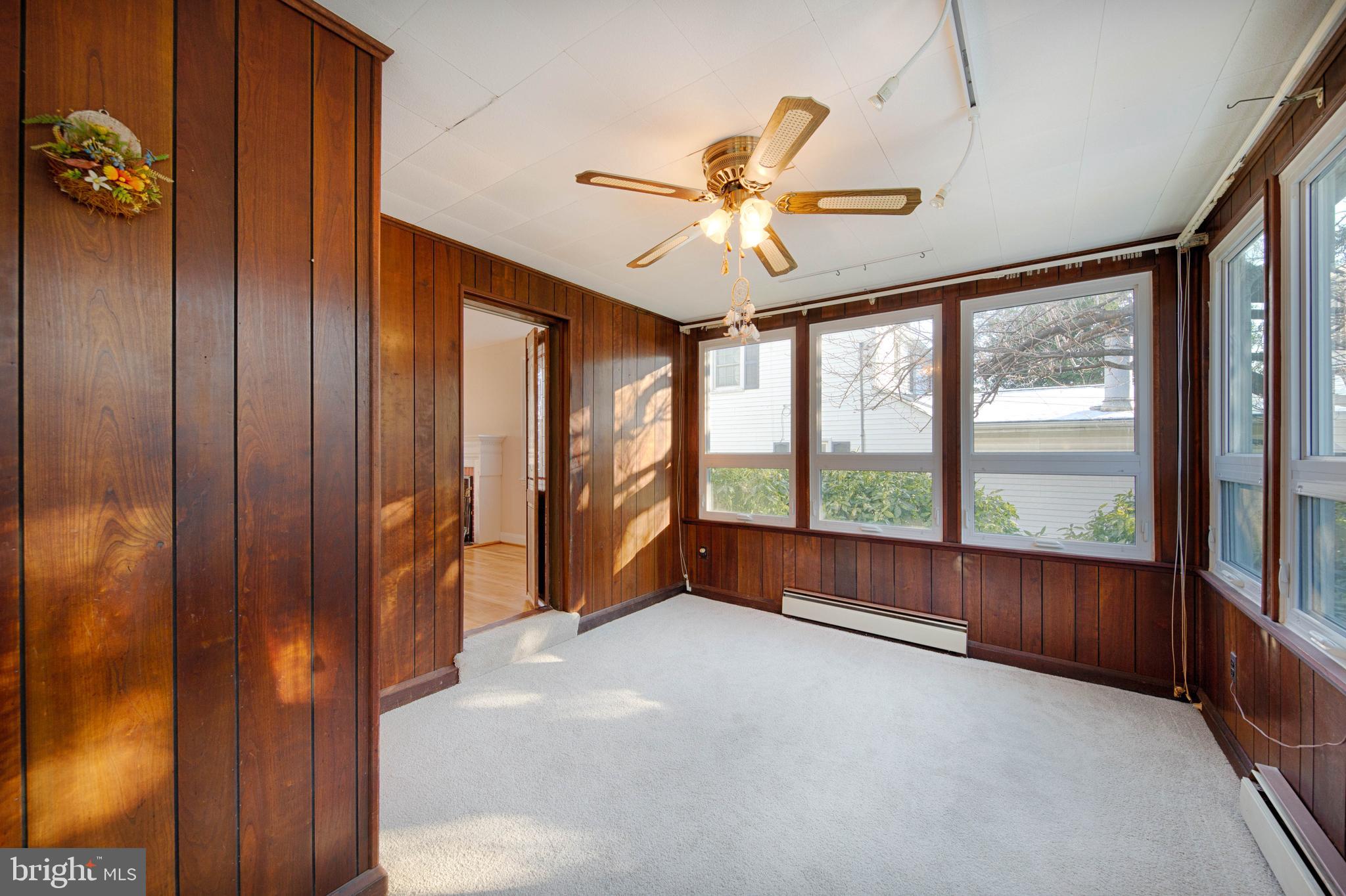 6502 Beechwood Road Baltimore, MD 21239 - Photo 15 of 30 Sun Room with Baseboard Heat